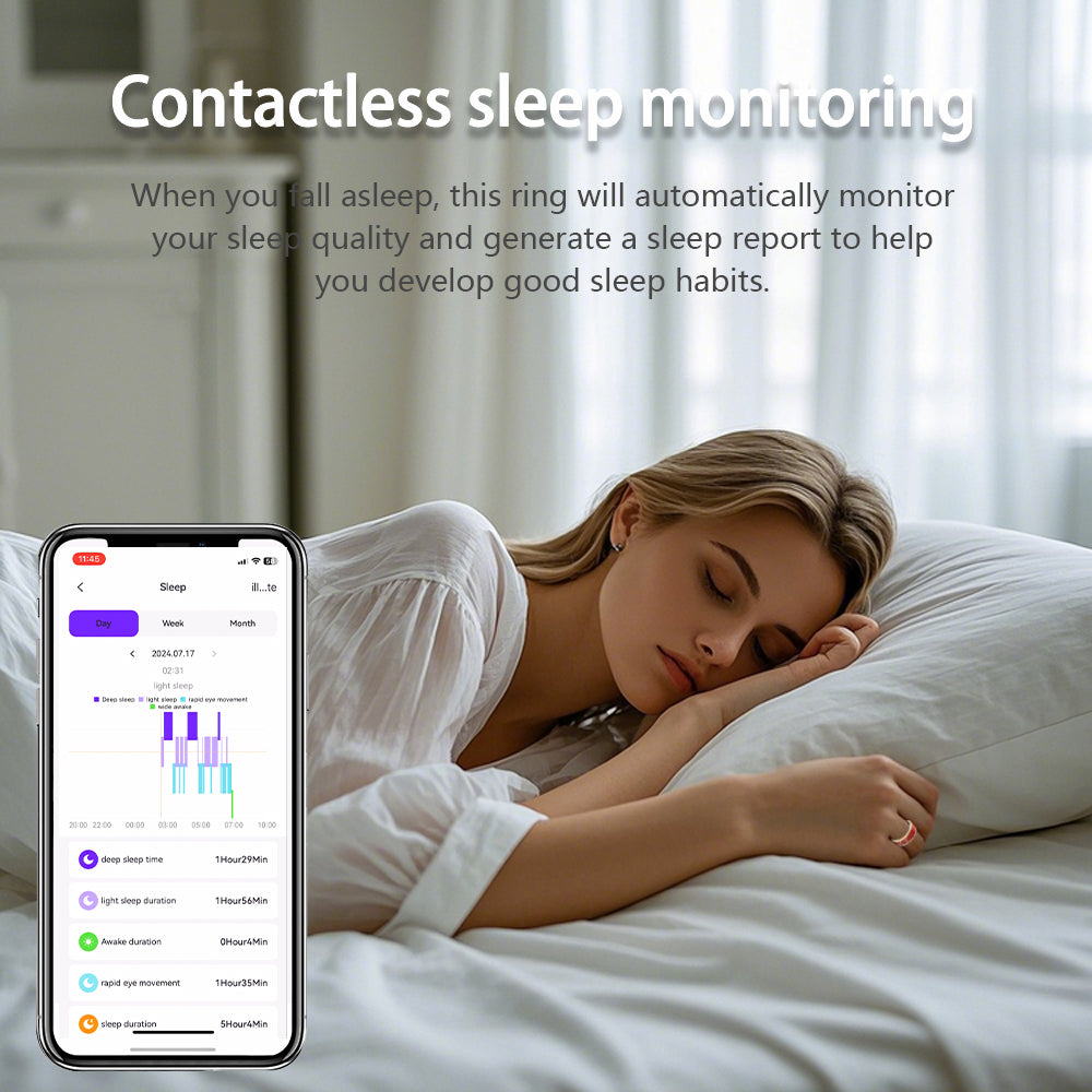 Smart Ring Sleep Track Health for Men Women