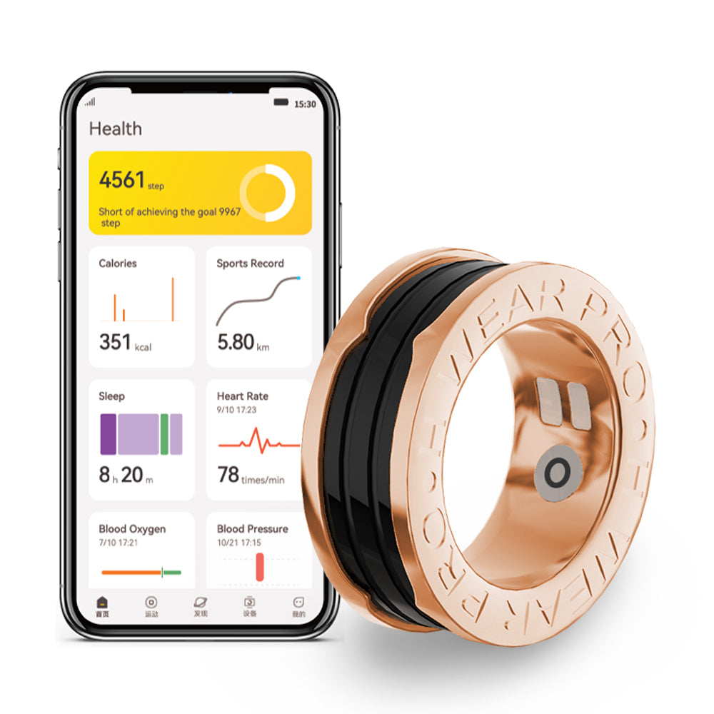 R12 Smart ring health and fitness tracker
